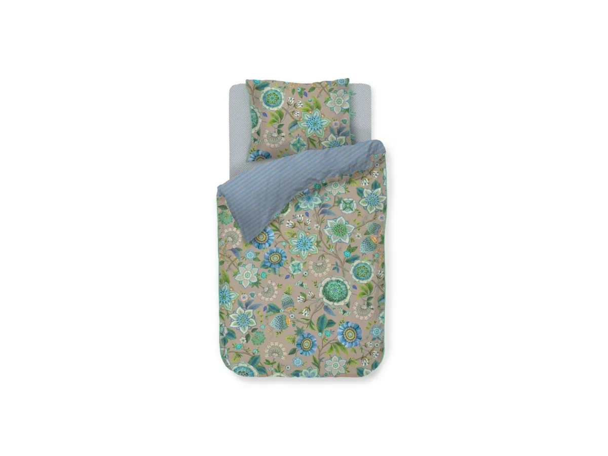 PIP Studio  Studio Viva La Vida Blue 140x220/60x63 cm