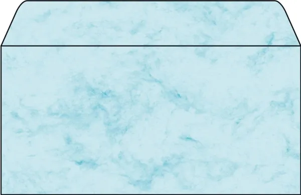 Sigel DU170, DL (110 x 220 mm), Blå, Papir, 90 g/m², 220 mm, 110 mm