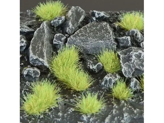 Gamers Grass gressklumper - 6 mm - lys grønn (Wild)