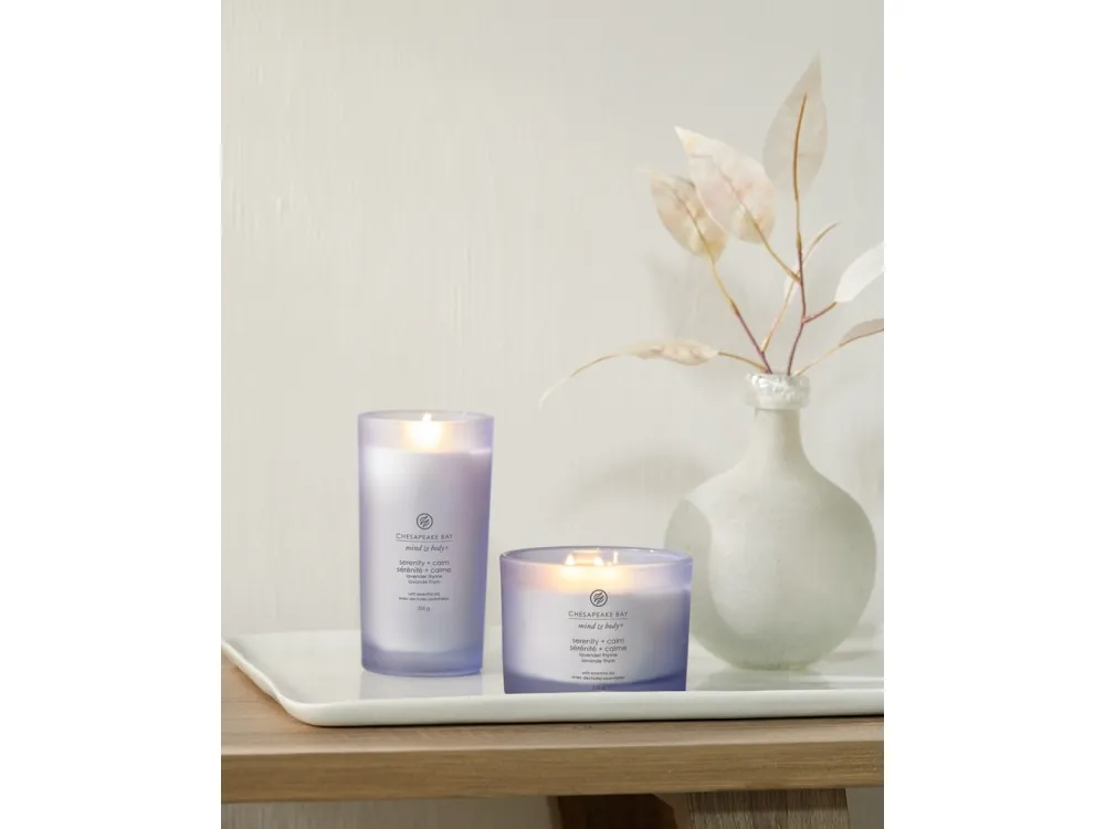 Duftlys med tre veker Serenity &amp  Rolig 312 g