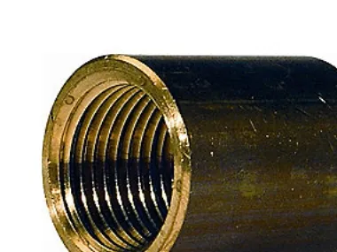 muffe 3/8 messing -