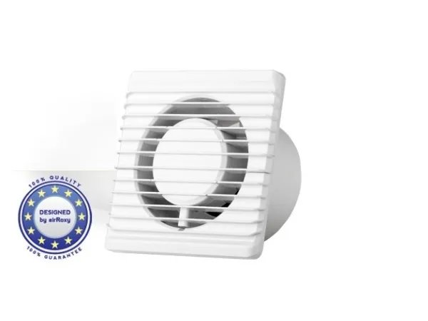 airRoxy vifte med fuktsensor og timer Planet Energy 100HS