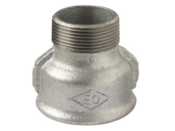 Spidsmuffe sort 1 1/4 - 3/4