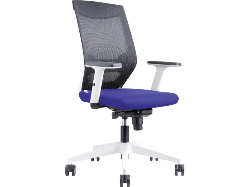 Rocada kontorstol 908W-3 blå/sort R908135, 1 stk