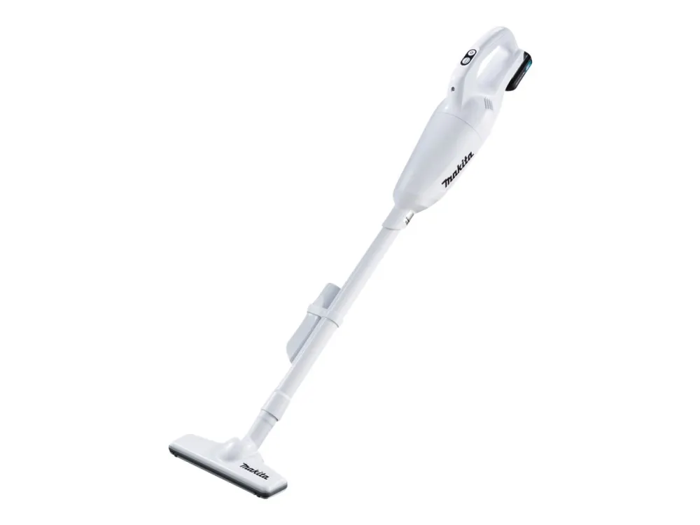 Makita CXT CL108FDSAW - Støvsuger - pinne/håndholdt (2-i-1) - uten pose - uten kabel - hvit - 1 batteri, inkludert lader