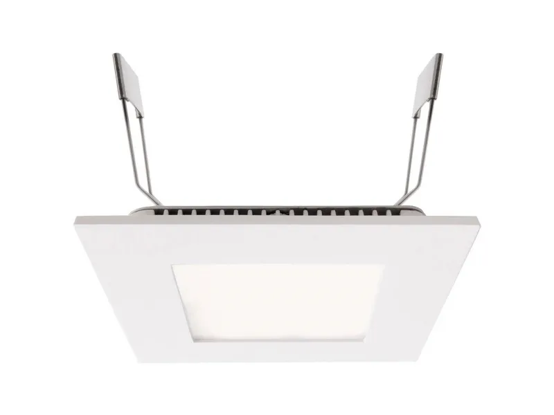 Deko Light 565154 LED-panel square - 8 LED innfelt lys - EEK: G (A - G) - RGB - 7 W - signalhvit (RAL 9003)