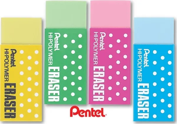 Bertus - Pentel ZEH-05 grønt viskelær