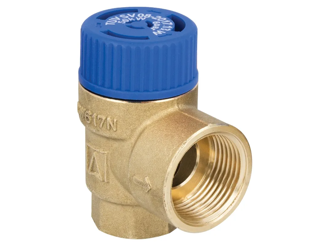 Afriso MSW sikkerhetsventil for varmtvannsbereder 10 bar R1/2 x R3/4 42 423