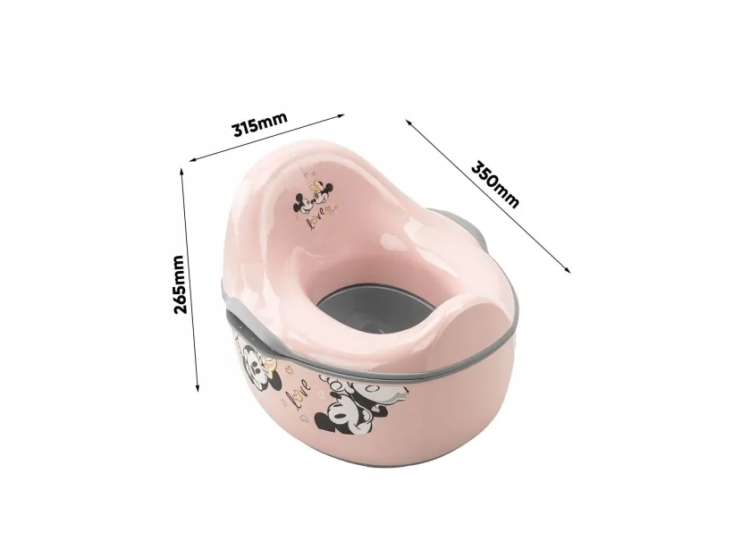 OKT Kids Podins luxury 4-i-1 multifunksjonell Kasimir Minnie Mouse 34, 9x31,5x26,2 cm rosa