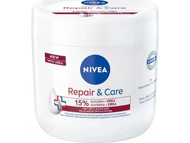 Nivea Repair & Care Repair Creme fuktighetsgivende og regenererende med urea 400ml