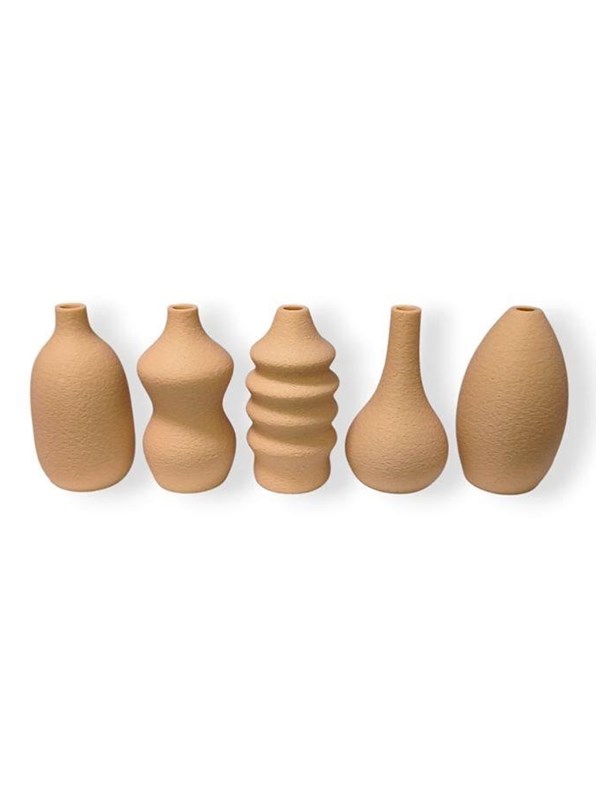 Simiu MINI VASES - 8 cm - 5 pcs - Light Peach