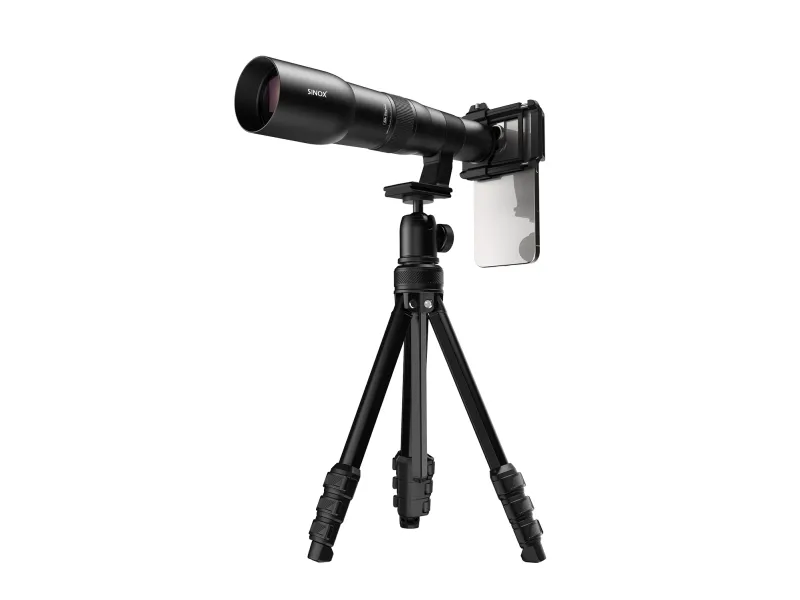 Sinox Lifestyle 50x teleobjektivsett Svart