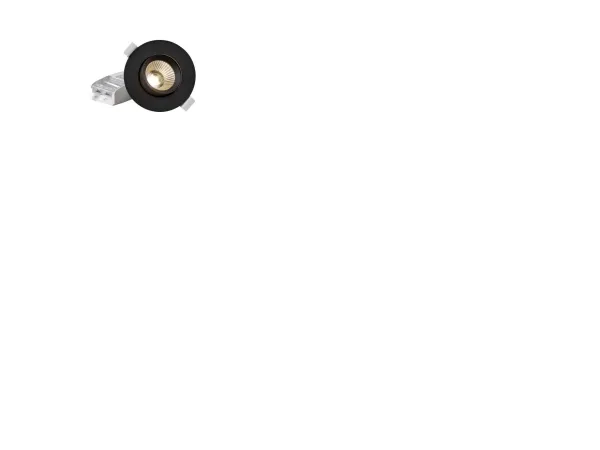Optic G2 L Quick ISO Sort 3000 K, 640 lm, Ra>98, 3 SDCM, 7,5 W, IP44. Inkl. fasedæmpbar driver.