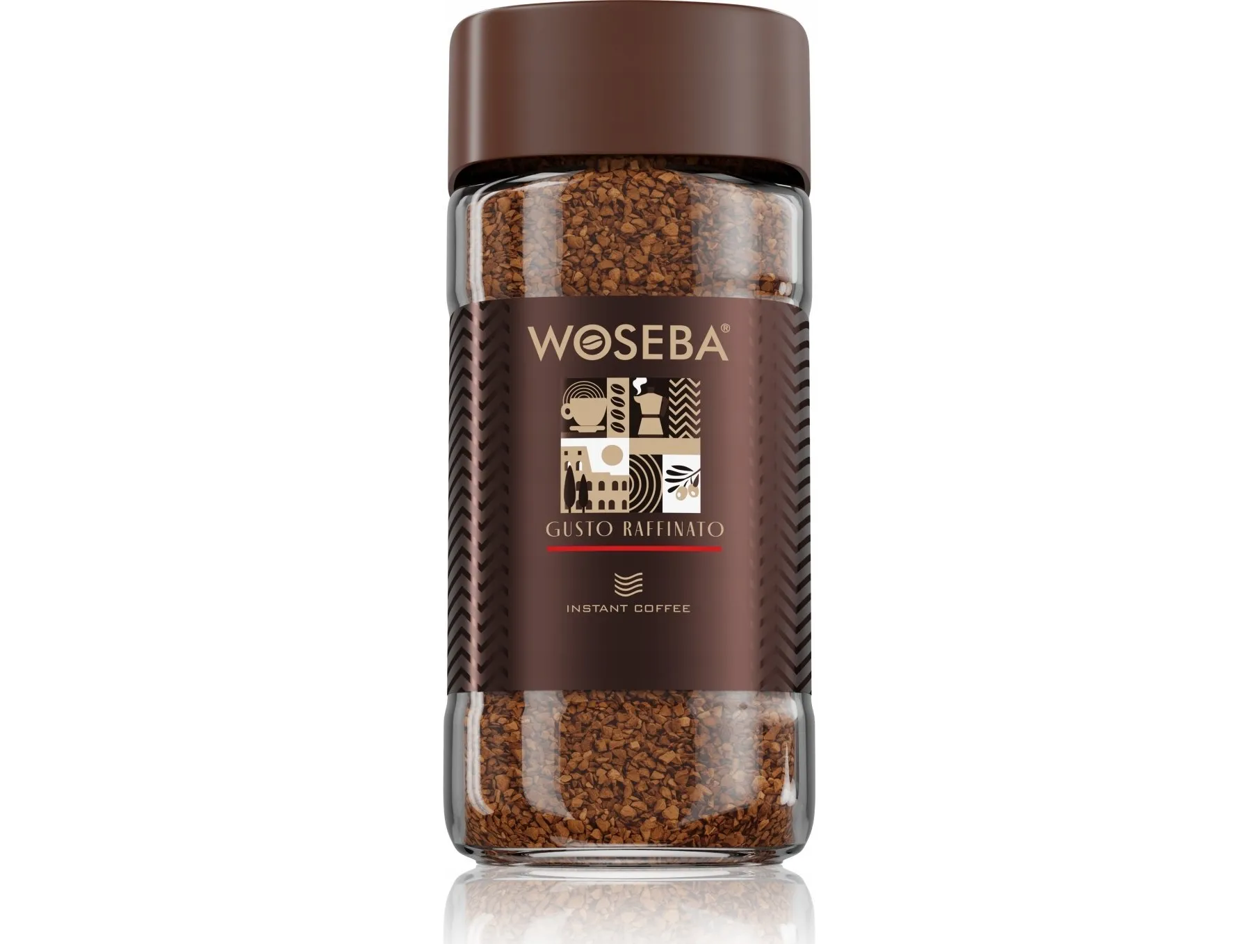 Woseba kaffe Ti Meriti Gusto Raffinato, instant, 100 g