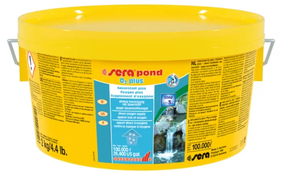sera pond O2 plus, Oksygenforsyning til dam, 100000 l, 2 kg