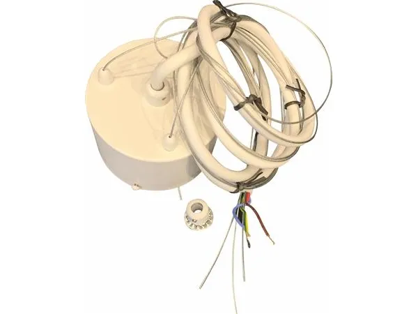 CAMPUS/Rondo Pendelophæng 5- leder, Hvid