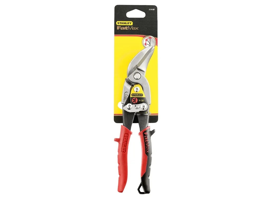 Stanley 2-14-567, Molybdenstål, Venstre, 1,2 mm, 250 mm, 420 g