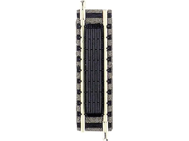 Fleischmann 9115 N piccolo (med ballast) rett spor, koblingskontakt 55,5 mm