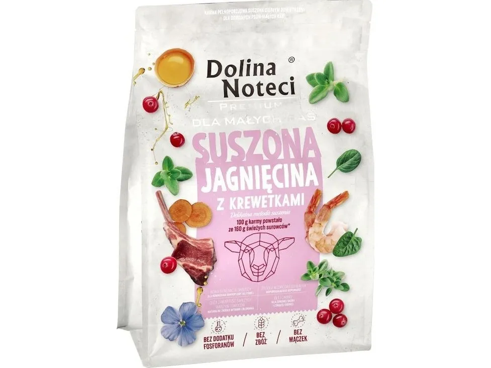 Dolina Noteci DOLINA NOTECI PREMIUM 3 kg SMÅRASELAMME MED REKER