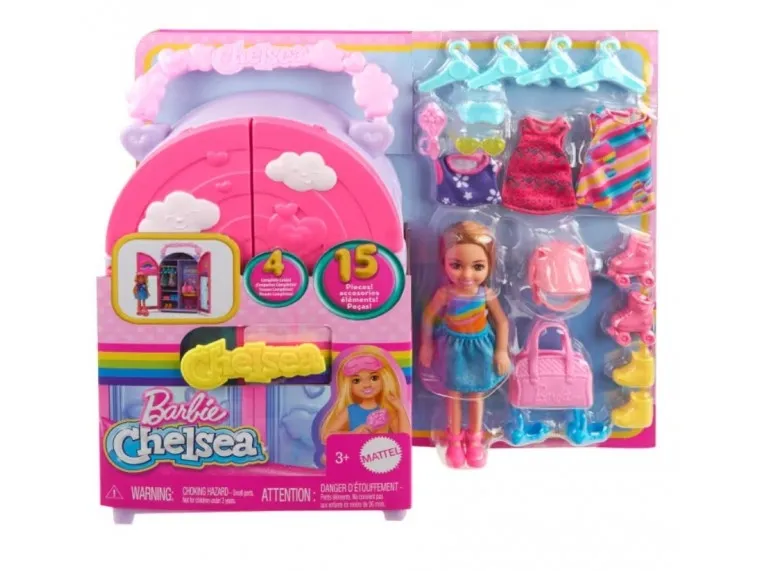 BRB CLOSET CHELSEA dukkeklær tilbehør HXN03 WB4