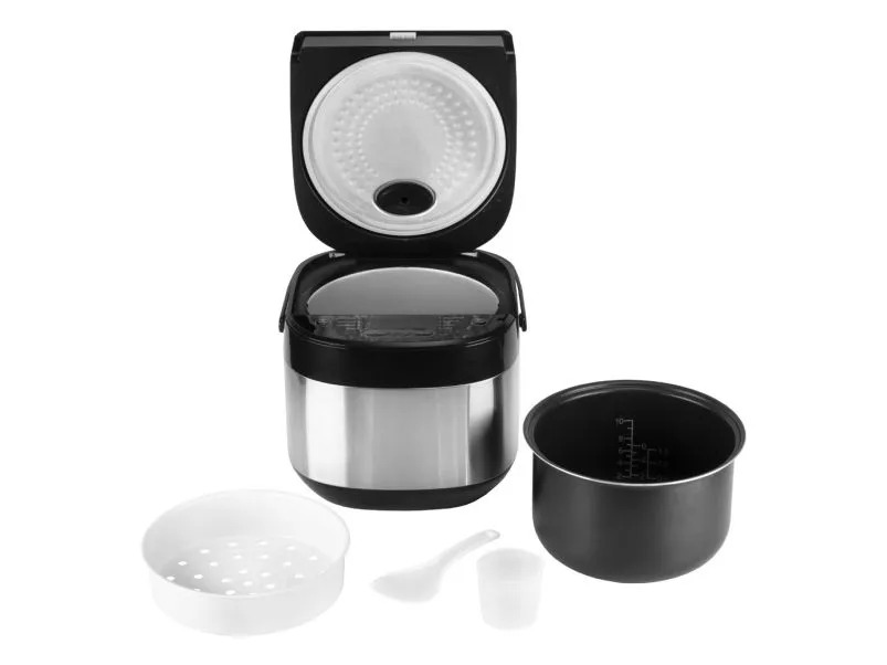 Gastroback Design Multicook Pro, 5 l, 790 W, Svart, Rustfritt stål, 12 timer, Knapper, 0,95 m