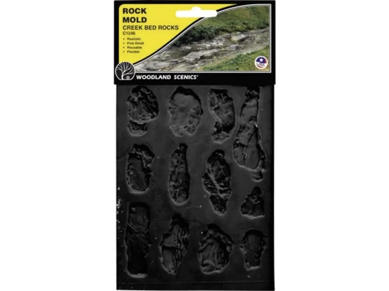 Woodland Scenics WC1246 universell gummiform bekk (L x B) 190 x 120 mm