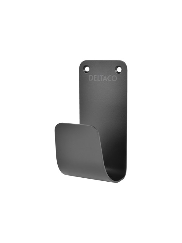 Deltaco E-Charge Cable Hook Stainless Steel SS304 black