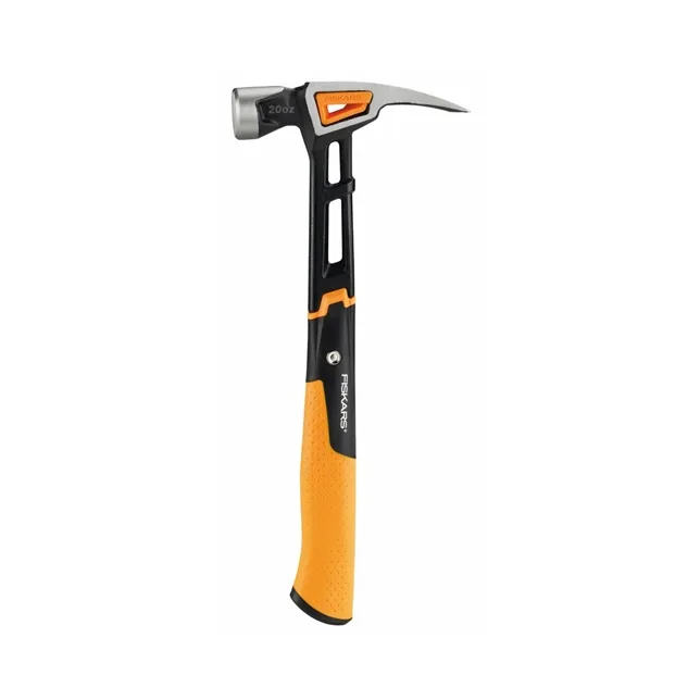 Fiskars 1020214, Klohammer, Stål, Sort, Metallisk, Oransje, 138 mm, 342 mm, 35 mm
