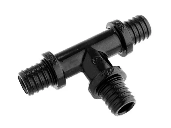 KAN-therm T-rør PPSU klemfitting 18x2,5/25x3,5/18x2,5 - 9018.240