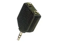 MicroConnect - Lydsplitter - mini-phone stereo 3.5 mm hann til mini-phone stereo 3.5 mm hunn