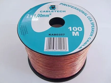 Cabletech kolonil kabel CCA 0,50 mm² 100 m