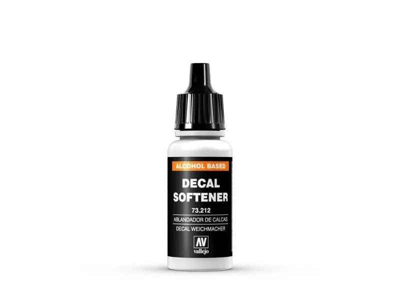 Vallejo 73.212, 17 ml, Plastflaske, Sort, Hvit