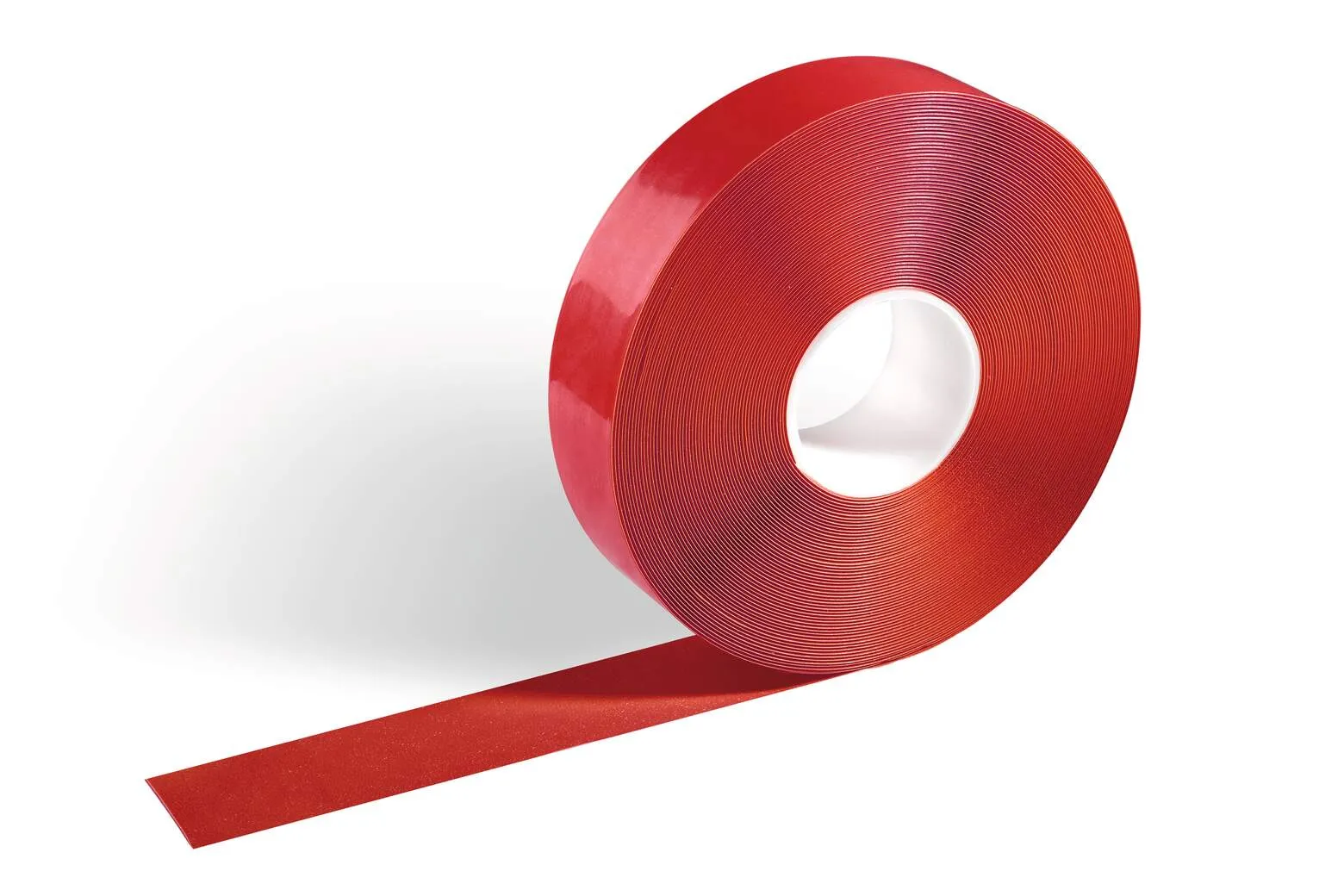 Merkingstape DURALINE® STRONG 50/12 rød, permanent klebende, 50 mm x 30 m - (10 ruller per kartong)