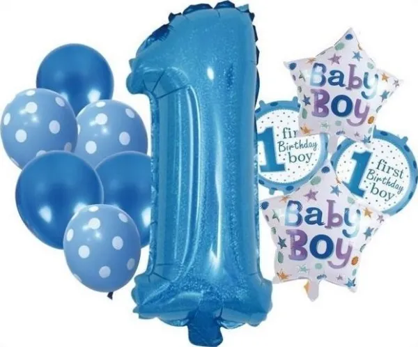 Boy 1 ballongsett 12 deler