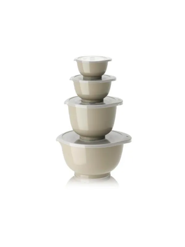 Rosti - Margrethe Bowls - Set of 4 + Lids (Hummus)
