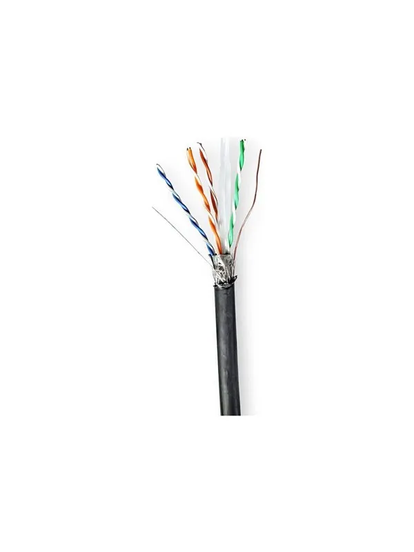 Nedis CCBG8598BK305S networking cable - Svart - 305m