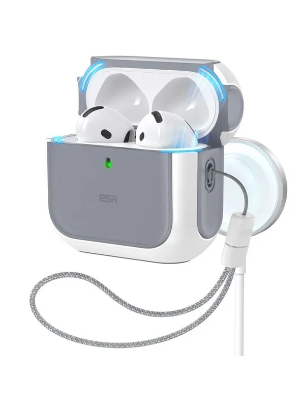 AirPods 4 Orbit Hybrid-deksel (hvit)