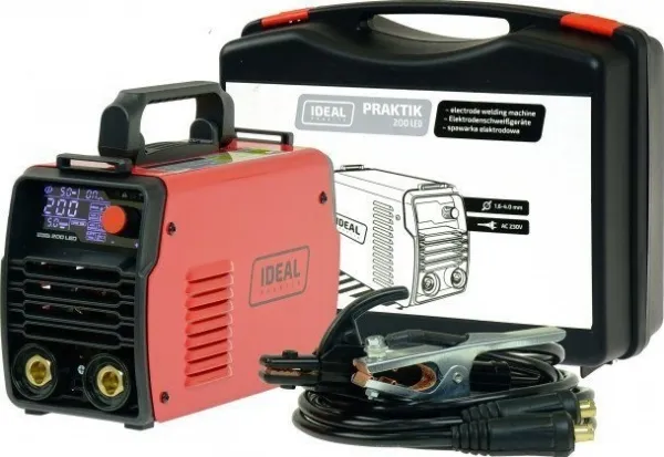 Ideal inverter-sveiser PRAKTIK 200 LED SYNERGY