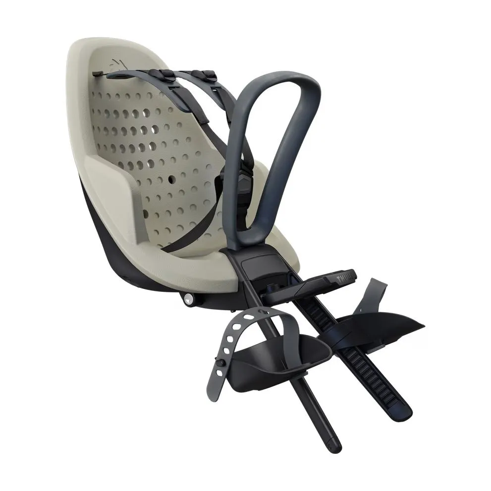 Thule Yepp 2 mini, 15 kg, Frontmontering, 2,4 kg, Svart, Sand, Fotstøtte, Sikkerhets-sele