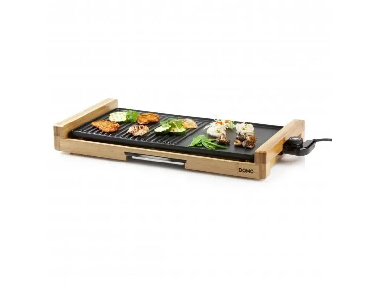 Domo DO8311TP, bordplate, svart, brun, 510 x 260 mm, teflon, 600 mm, 300 mm