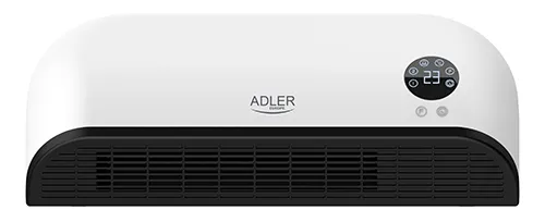 Adler AD 7751, Sort, Hvit, Horisontal, Plast, Fjernkontroll, Berøringskontroll, LED, Oppvarming, Temperatur, Tidtaker