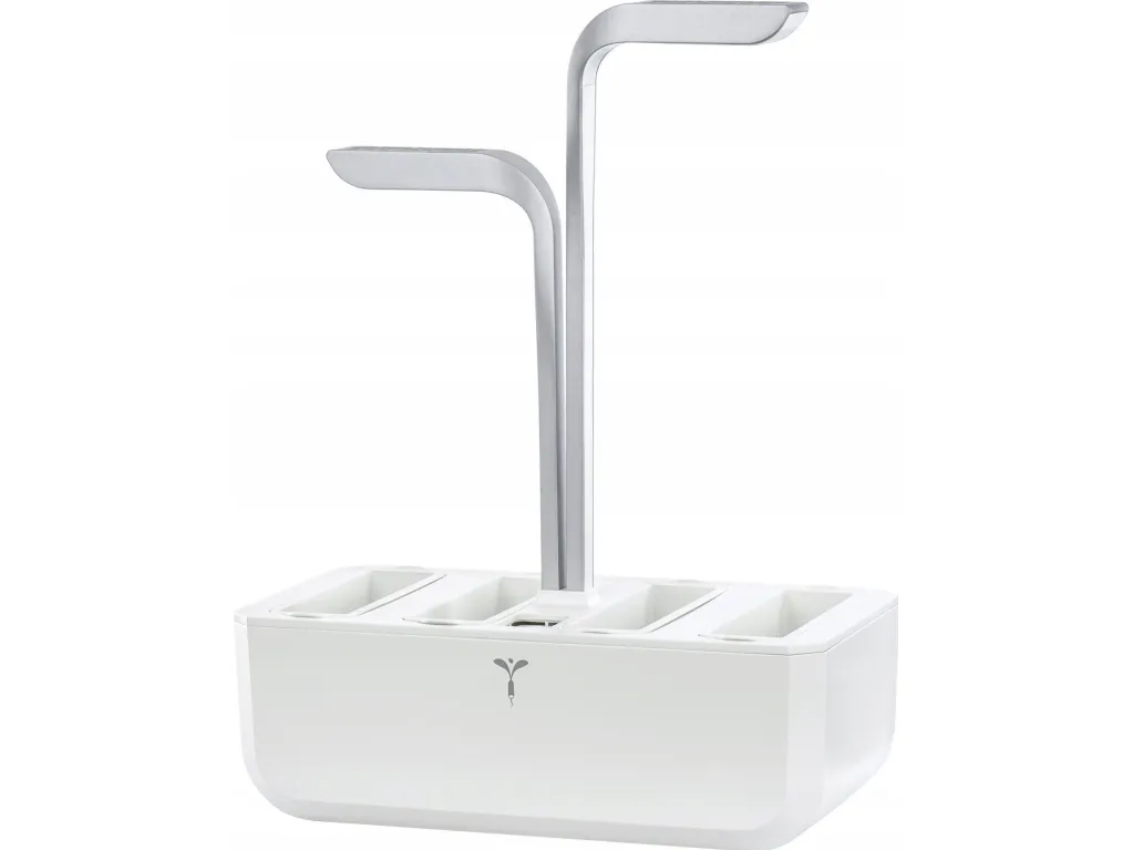 iGET Véritable SMART automatisk blomsterpotte med lysregulering hvit