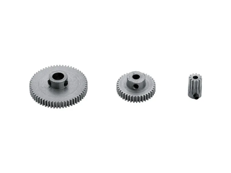 Reely stål sylindrisk tannhjul modultype 0,5, boring 4 mm, 30 tenner