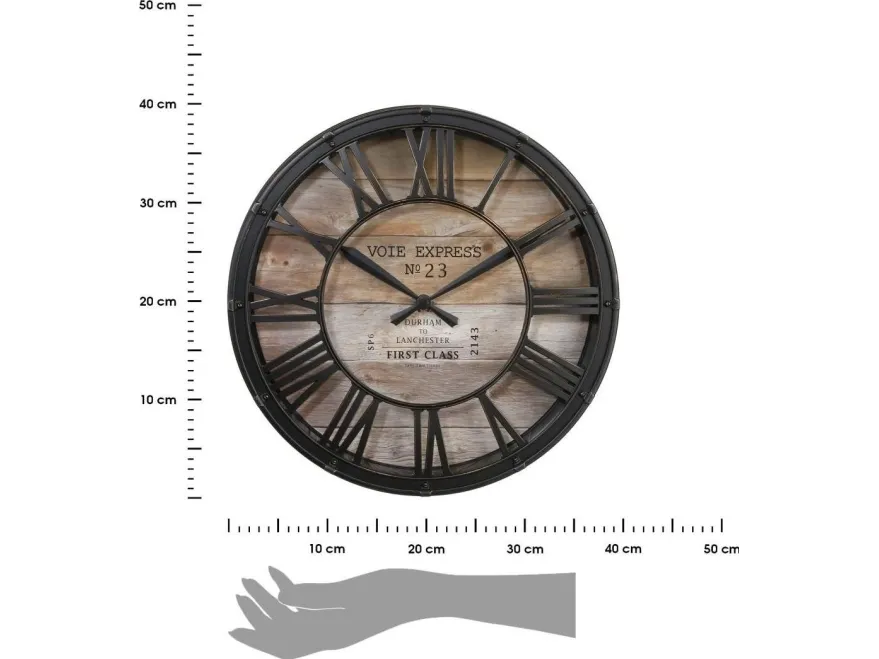Atmosphera brun vintage veggur 39 cm