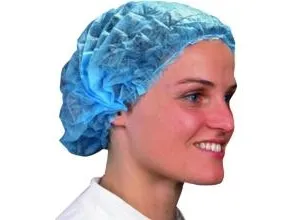 Hårnet Nonwoven Large Blå,10 pk x 100 stk/krt