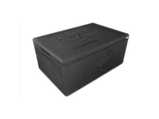 Termokasse Kænga 30 ltr 1/1 GN 60x40x23 cm med Låg EPP Sort,stk