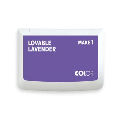 Colop Make 1, Lilla, Lavender, Hvit, 90 x 50 mm, Alle kjønn, REACH, 1 stykker