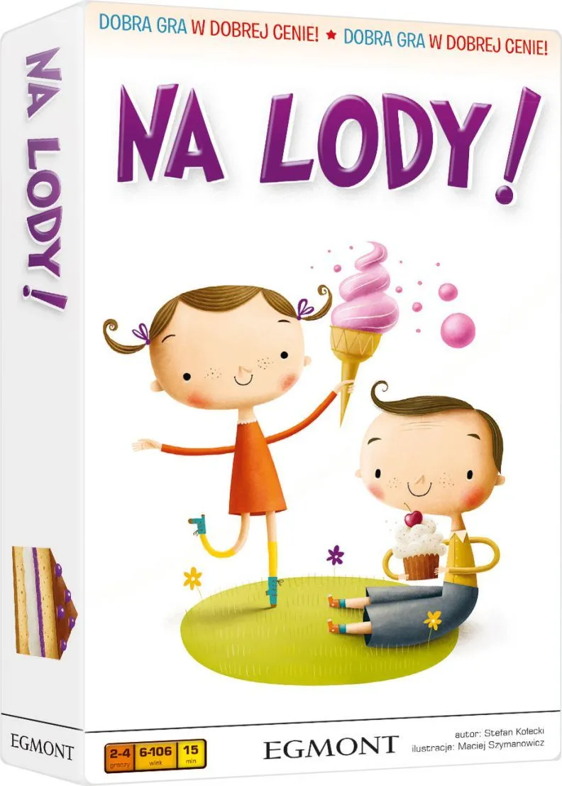 ISBN Na lody, Spill, Polsk