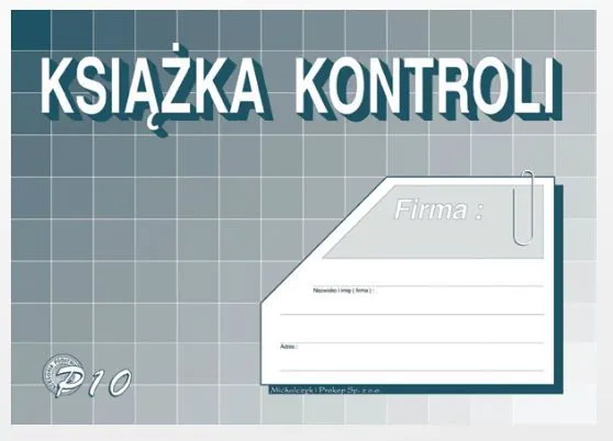 Michalczyk & Prokop inspeksjonsbok A5 32 sider (P10)