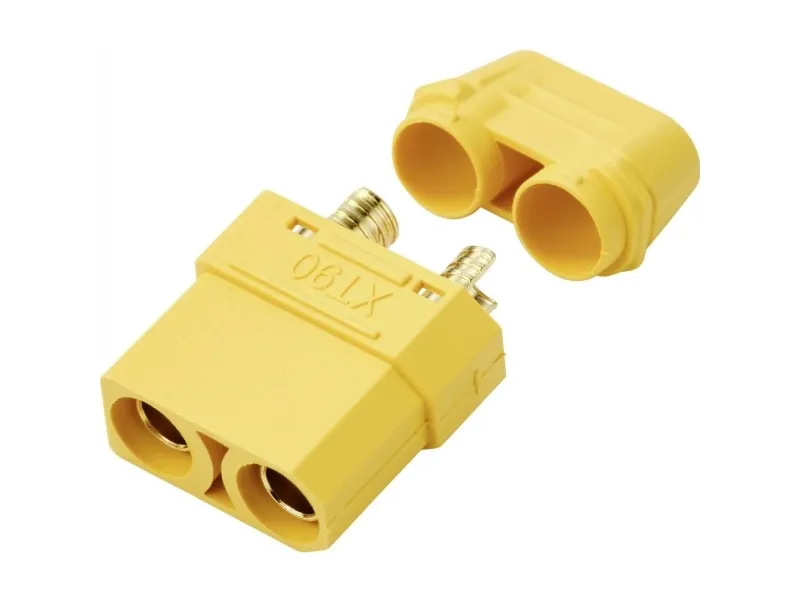 Reely XT90-bøssing, gullbelagt, 1 stk (RE-7471836)